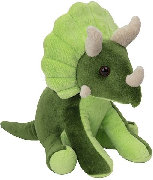 Pluche knuffel dinosaurus Triceratops van 20 cm - Knuffeldieren speelgoed