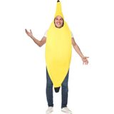 Bananen kostuum Carnaval verkleedkleding voor volwassenen - Carnavalskostuums