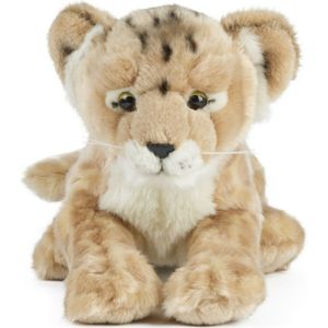 Pluche Leeuwen Welpje Knuffel 35 cm Speelgoed- Baby Leeuw Safaridieren Knuffels - Speelgoed