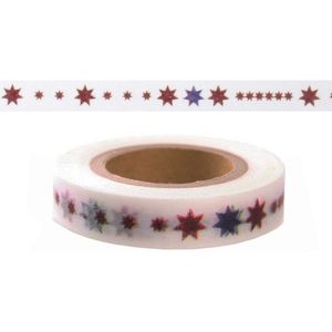 Washi knutsel tape met sterren - Washi tape
