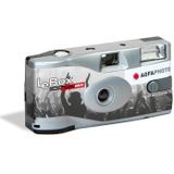 2x Wergwerpcameras/fototoestellen 36 zwartwitte fotos flits voor bruiloft/huwelijksfeest/vrijgezellenfeest - Wegwerpcameras