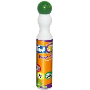 Ronde groene stift voor bingo 43 ml - Markeerstiften