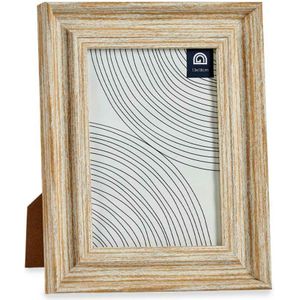 Giftdecor Fotolijstje voor 13 x 18 cm foto - hout - Klassiek - frame 19 x 24 cm - Fotolijsten