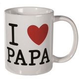 Cadeau koffie mokken voor papa en mama set - Bekers