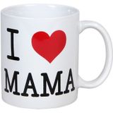 Cadeau koffie mokken voor papa en mama set - Bekers