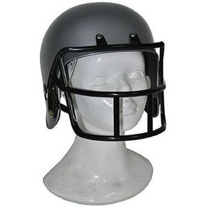 American football helm grijs voor kinderen - Verkleedhoofddeksels