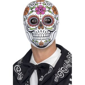 Senor Bones masker van plastic - Verkleedmaskers