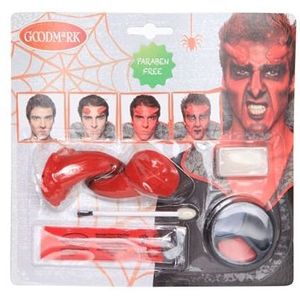 Duivel halloween schmink kit - Schmink