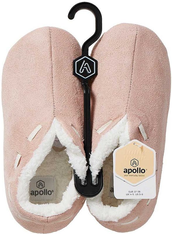 Apollo - Spaanse Sloffen - Oudroze - Dames Pantoffels