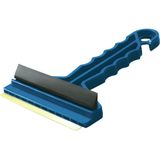 Autoramen IJskrabber met trekker blauw 16 cm met anti-condens doek - IJskrabbers