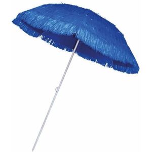 Rieten Hawaii parasols blauw - Parasols