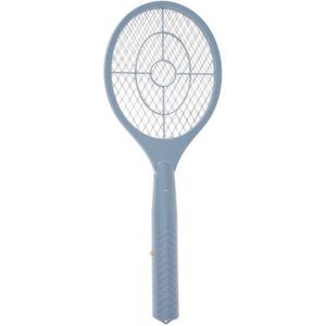 2x Stuks blauwe elektrische anti muggen vliegenmeppers 46 cm - Vliegenmeppers - Ongediertebestrijding