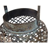 2x stuks metalen lantaarns/windlichten Luna Cross 22 x 30 cm - Lantaarns