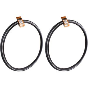 Buitenband fiets - 2x - butyl rubber - 28 inch x 1 5/8 x 1 3/8 - Binnenbanden