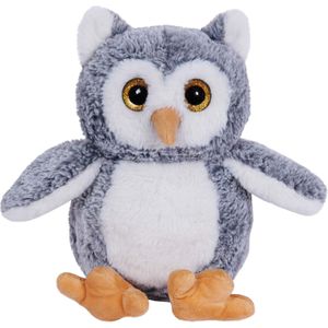 Pluche speelgoed knuffeldier Uil van 24 cm - Dieren Uilen knuffels - Cadeau voor kinderen