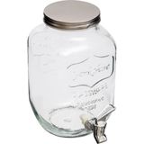 Secret de Gourmet Drankdispenser - 2 stuks - 8 liter - met metalen kraantje