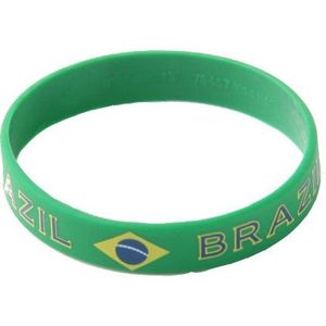 Brazilie armbandje - Vlaggen