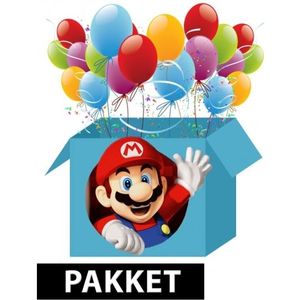 Super Mario verjaardag pakket - Feestpakketten