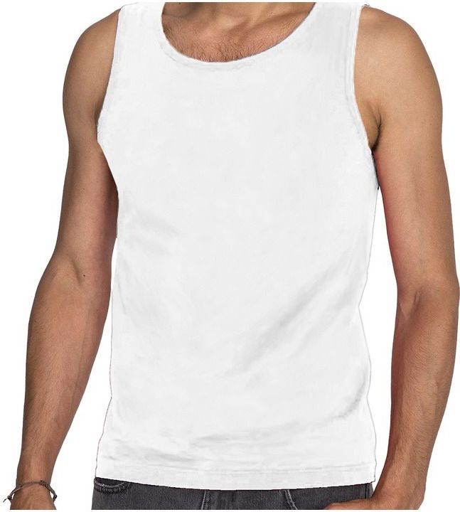 Fruit of the Loom - Tanktop - Wit - Set van 2 - Mouwloos