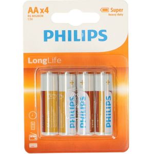 20 stuks Philips AA powerlife - Penlites AA batterijen