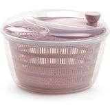 Slacentrifuge kunststof oud roze 4 liter 25 cm diameter - Handige keuken artikelen