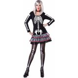 Halloween skelet outfit voor dames - Carnavalskostuums