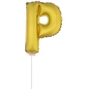 Opblaasbare letter ballon P goud - Ballonnen (ballonnen) | | € bij Primodo.nl