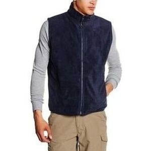 Fleece bodywarmer navy blauw voor volwassenen - Bodywarmers