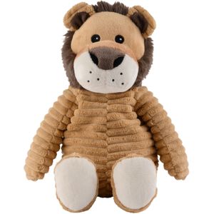 Warmies Warmte/Magnetron Opwarm Knuffel - Leeuw - Licht Bruin - 30 cm - Wasbaar - Pittenzak