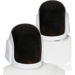 Verkleed adcessoires Space DJ helm - Verkleedhoofddeksels