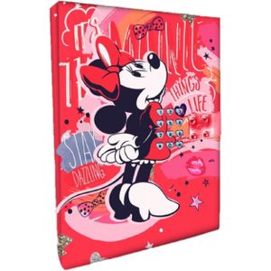 Disney Minnie Mouse dagboek met geheime code - Dagboeken