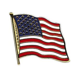 Broche/speldje Pin Vlag USA/Amerika - Decoratiepin/ broches