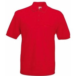 Horecakleding rood poloshirt korte mouw - Polo shirts