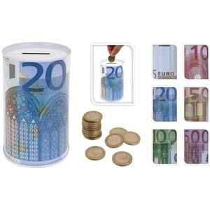 100 euro blikspaarpot 13 cm - Spaarpotten