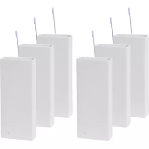 Waterverdamper voor aan de Radiator Wit 4 Stuks - 21x13x4cm | Luchtvochtigheid