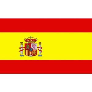 Kleine vlag van Spanje 60 x 90 cm - Vlaggen