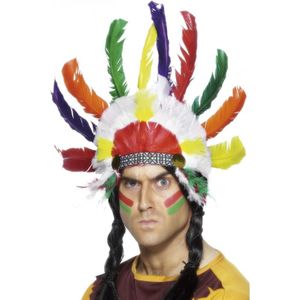 Indianen chief tooi - Verkleedhoofddeksels