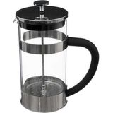 Cafetiere French Press koffiezetter - koffiemaker pers - 1000 ml - glas/rvs - Cafetiere