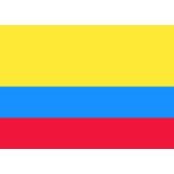 Stickers van de Colombiaanse vlag - Feeststickers