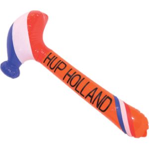 Opblaasbare hamer Hup Holland 91 cm - Oranje supporters - Opblaasfiguren