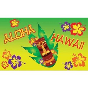 Thema vlag Hawaii aloha - Feestbanieren