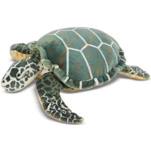 Grote knuffel schildpad 67 cm - Knuffel zeedieren