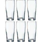 Arcoroc fluitjes bierglazen - 12x stuks - 330 ml - Bierglazen - Bierfluitjes - Glazen voor bier