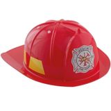 Brandweer speelgoed verkleed set helm met brandblusser - Speelgoedbrandweersets