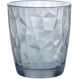 18x Stuks Tumbler Waterglazen/Sapglazen Blauw 390 ml