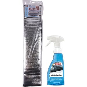 Ruitenontdooier spray - voor auto - 500 ml - antivries sprays - winter/vorst - incl. anti-vorstdeken - Ontdooispray