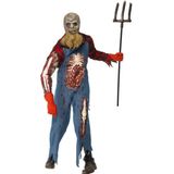 Horror Hill Billy Boer zombie pak - Carnavalskostuums
