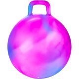 Skippybal marble - 2x - roze/blauw - D45 cm - buitenspeelgoed voor kinderen - Skippyballen