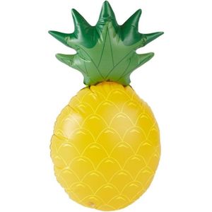 Opblaasbare gele ananas 59 cm decoratie/speelgoed - opblaasspeelgoed