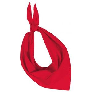 Bandana zakdoeken rood - Bandana's